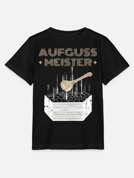 Aufguss Meister - Stanley/Stella Kinder T-Shirt MINI CREATOR  - Schwarz