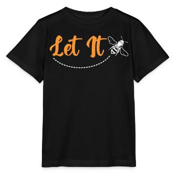 Let it - Stanley/Stella MINI CREATOR Kids’ T-Shirt - black - Front - Mikhail (115cm)