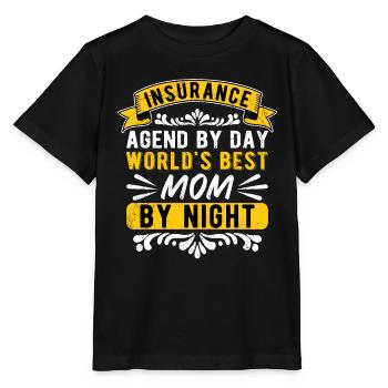 Versicherungskauffrau Mutter - Stanley/Stella Kinder T-Shirt MINI CREATOR  - Schwarz - Vorne - Mikhail (115cm)