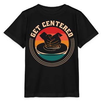 Se centrer - T-shirt bio MINI CREATOR Stanley/Stella Enfant - noir - Devant - Mikhail (115cm)