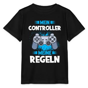 Zocken - Stanley/Stella Kinder T-Shirt MINI CREATOR  - Schwarz - Vorne - Mikhail (115cm)