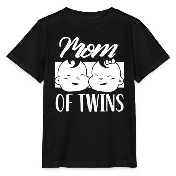 Mutter Von Zwillingen Zwillinge Zwilling Humor - Stanley/Stella Kinder T-Shirt MINI CREATOR  - Schwarz - Vorne - Mikhail (115cm)