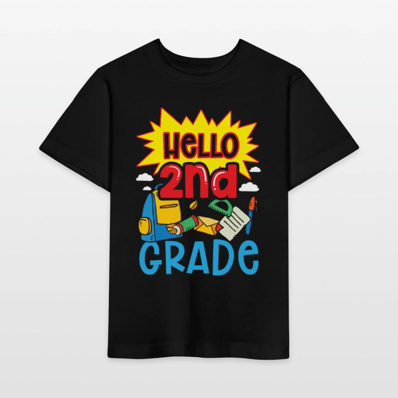Hello 2nd Class Second Class Second Grader Stanley/Stella MINI CREATOR Kids’ T-Shirt
