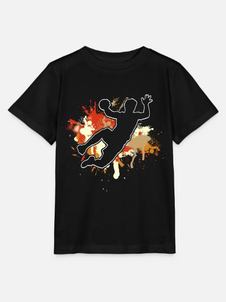 Handball Handballer - Stanley/Stella Kinder T-Shirt MINI CREATOR  - Schwarz
