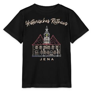 Historisches Rathaus Jena, Thüringen - Stanley/Stella Kinder T-Shirt MINI CREATOR  - Schwarz - Vorne - Mikhail (115cm)