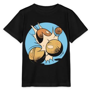 Boules boules boules pour boule pétanque boule - T-shirt bio MINI CREATOR Stanley/Stella Enfant - noir - Devant - Mikhail (115cm)