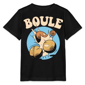 Boules boules boules pour boule pétanque boule - T-shirt bio MINI CREATOR Stanley/Stella Enfant - noir - Devant - Mikhail (115cm)