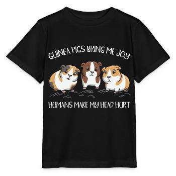 Rongeur Guinée Amoureux Guinée - T-shirt bio MINI CREATOR Stanley/Stella Enfant - noir - Devant - Mikhail (115cm)