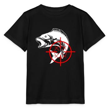 Angling - Stanley/Stella MINI CREATOR Kids’ T-Shirt - black - Front - Mikhail (115cm)