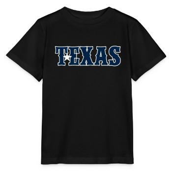 Texas - T-shirt bio MINI CREATOR Stanley/Stella Enfant - noir - Devant - Mikhail (115cm)