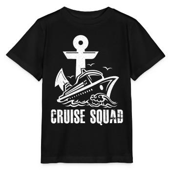 Cruise Ship Cruise Squad Cruise - Stanley/Stella MINI CREATOR Kids’ T-Shirt - black - Front - Mikhail (115cm)