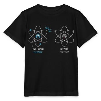 Formule scientifique de la physique quantique - T-shirt bio MINI CREATOR Stanley/Stella Enfant - noir - Devant - Mikhail (115cm)