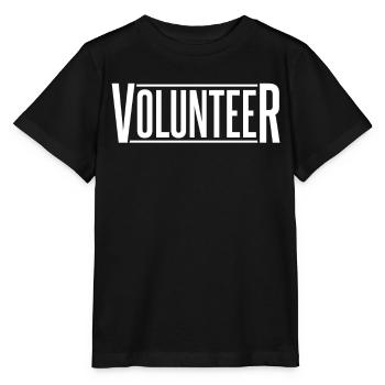 Freiwilliger Ehrenamtlicher Freiwillig Ehrenamt - Stanley/Stella Kinder T-Shirt MINI CREATOR  - Schwarz - Vorne - Mikhail (115cm)