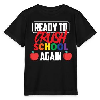 Bereit Die Schule Wieder Zu Erobern Schulstart - Stanley/Stella Kinder T-Shirt MINI CREATOR  - Schwarz - Vorne - Mikhail (115cm)