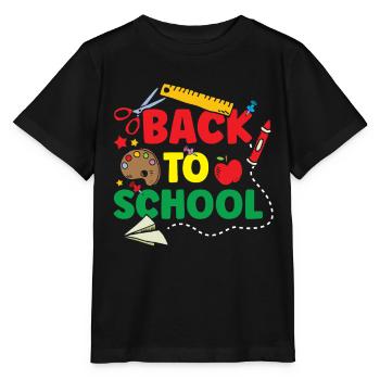 Back to School Teachers Back to School Back to School - Stanley/Stella MINI CREATOR Kids’ T-Shirt - black - Front - Mikhail (115cm)