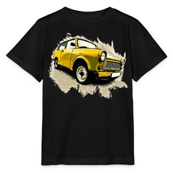 Satellite - T-shirt bio MINI CREATOR Stanley/Stella Enfant - noir - Devant - Mikhail (115cm)