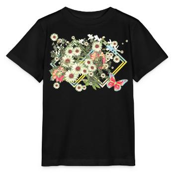 Fleurs Fleurs - T-shirt bio MINI CREATOR Stanley/Stella Enfant - noir - Devant - Mikhail (115cm)