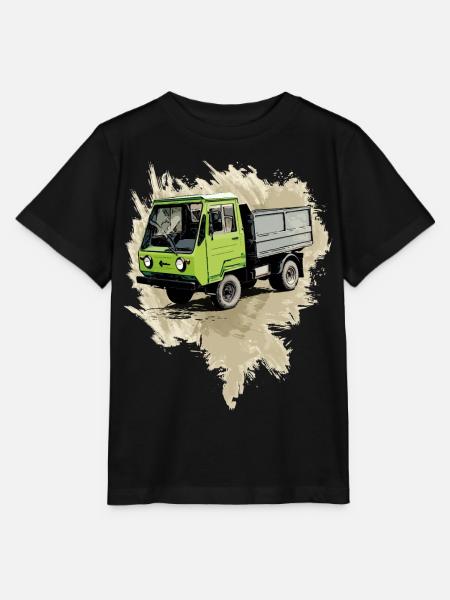 Multicar 25 - Stanley/Stella Kinder T-Shirt MINI CREATOR - Schwarz