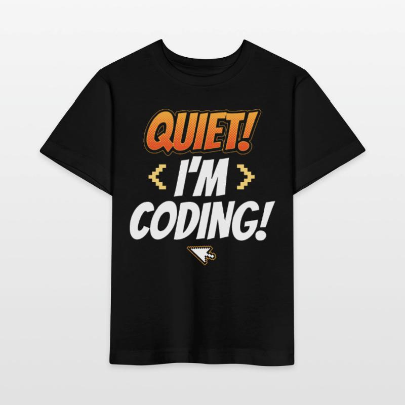 Programmation Silent I Programmation Codeur Programmation T-shirt bio MINI CREATOR Stanley/Stella Enfant