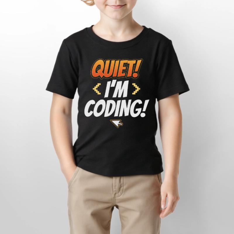 Programmation Silent I Programmation Codeur Programmation T-shirt bio MINI CREATOR Stanley/Stella Enfant