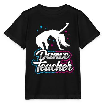 Professeur de danse Cours de danse École de danse Professeur de danse - T-shirt bio MINI CREATOR Stanley/Stella Enfant - noir - Devant - Mikhail (115cm)