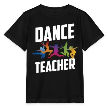 Professeur de danse Cours de danse Professeur de danse École de danse - T-shirt bio MINI CREATOR Stanley/Stella Enfant - noir - Devant - Mikhail (115cm)