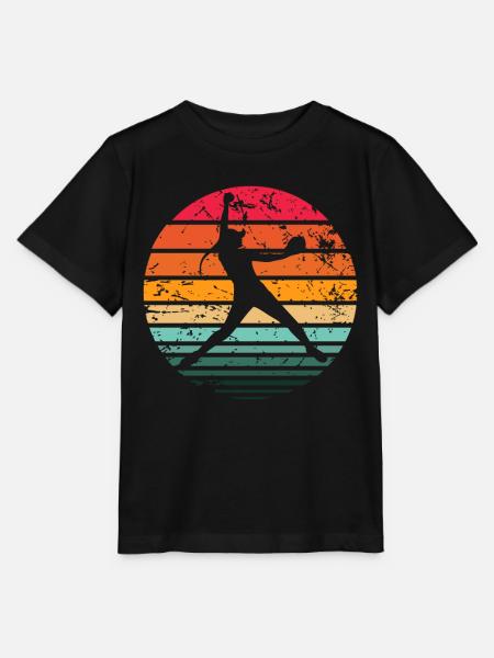 Baseball - Stanley/Stella Kinder T-Shirt MINI CREATOR - Schwarz