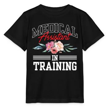 Medical Assistant In Training Assistance - Stanley/Stella MINI CREATOR Kids’ T-Shirt - black - Front - Mikhail (115cm)