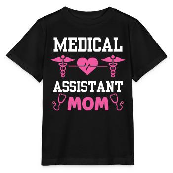 Medical Assistant Mother Medical - Stanley/Stella MINI CREATOR Kids’ T-Shirt - black - Front - Mikhail (115cm)