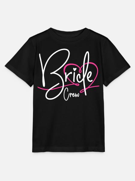 Bride Crew - Stanley/Stella Kinder T-Shirt MINI CREATOR - Schwarz