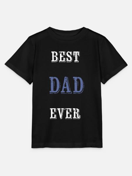 Bester Vater Aller Zeiten - Stanley/Stella Kinder T-Shirt MINI CREATOR - Schwarz