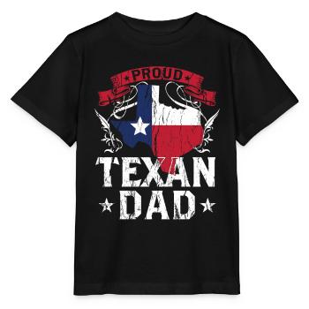 Fier Texan Père Fier Texas Texan - T-shirt bio MINI CREATOR Stanley/Stella Enfant - noir - Devant - Mikhail (115cm)