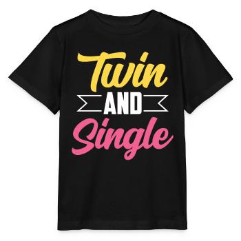 Gémeaux et humour sarcastique unique Gémeaux - T-shirt bio MINI CREATOR Stanley/Stella Enfant - noir - Devant - Mikhail (115cm)