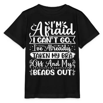 Dessins de perles pour perles - T-shirt bio MINI CREATOR Stanley/Stella Enfant - noir - Devant - Mikhail (115cm)