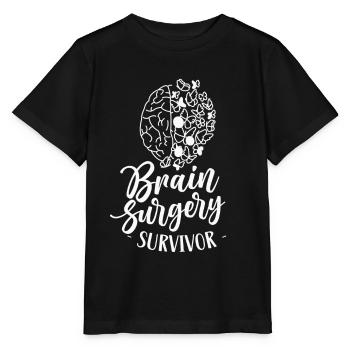 Chirurgie cérébrale Survivant d’une chirurgie cérébrale - T-shirt bio MINI CREATOR Stanley/Stella Enfant - noir - Devant - Mikhail (115cm)