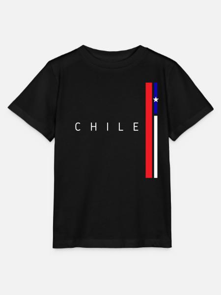 Flagge von Chile - Stanley/Stella Kinder T-Shirt MINI CREATOR - Schwarz
