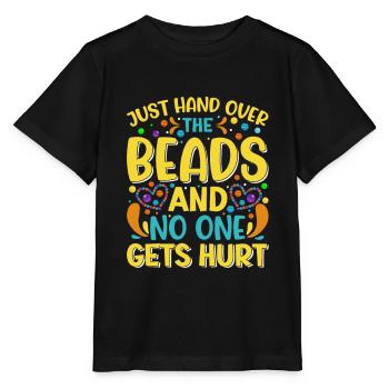 Il suffit de remettre les perles - T-shirt bio MINI CREATOR Stanley/Stella Enfant - noir - Devant - Mikhail (115cm)