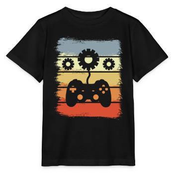 Games Production - Stanley/Stella MINI CREATOR Kids’ T-Shirt - black - Front - Mikhail (115cm)