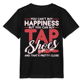 Stepptanz Stepptänzer Stepptänzerin Stepper - Stanley/Stella Kinder T-Shirt MINI CREATOR  - Schwarz - Vorne - Mikhail (115cm)