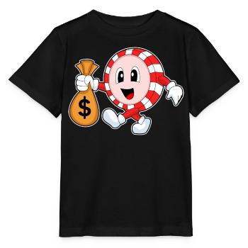 Jetons de poker poker - T-shirt bio MINI CREATOR Stanley/Stella Enfant - noir - Devant - Mikhail (115cm)