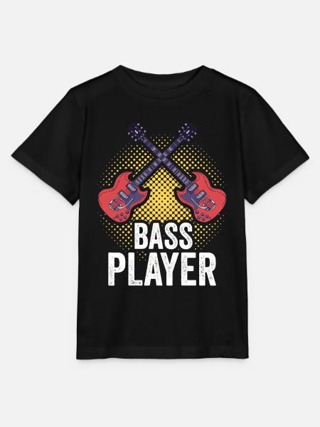 Bassist Bass Bass Guitarist Bass Guitar Musician - Stanley/Stella MINI CREATOR Kids’ T-Shirt - black