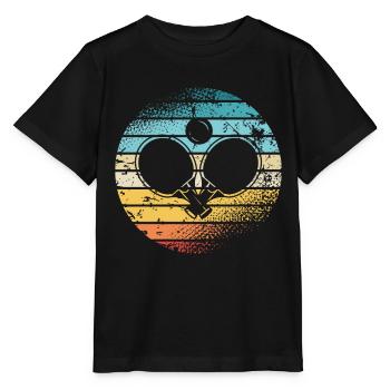 Ping-pong - T-shirt bio MINI CREATOR Stanley/Stella Enfant - noir - Devant - Mikhail (115cm)