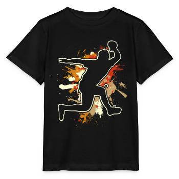 Table tennis - Stanley/Stella MINI CREATOR Kids’ T-Shirt - black - Front - Mikhail (115cm)