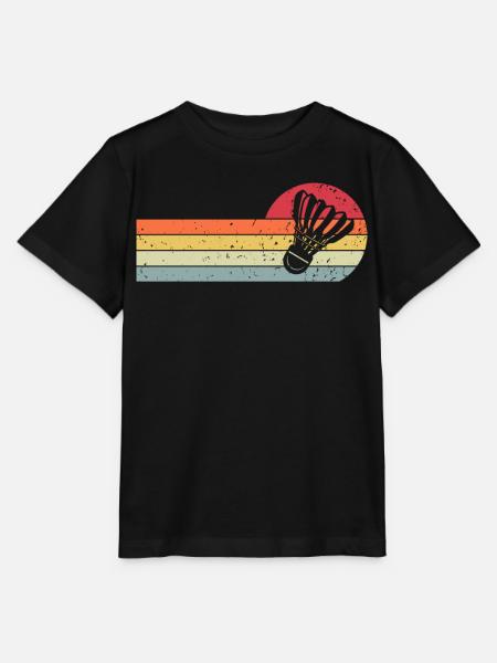 Badminton - Stanley/Stella Kinder T-Shirt MINI CREATOR  - Schwarz