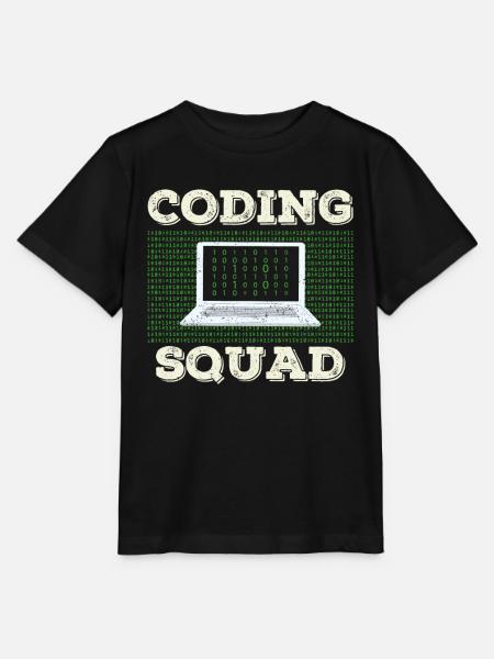 Coding Team Programmierer Coder Programmieren - Stanley/Stella Kinder T-Shirt MINI CREATOR - Schwarz