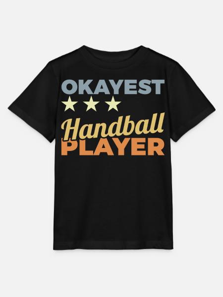 Bester Handballspieler - Stanley/Stella Kinder T-Shirt MINI CREATOR  - Schwarz