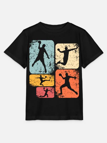 Handball Handballer - Stanley/Stella Kinder T-Shirt MINI CREATOR - Schwarz