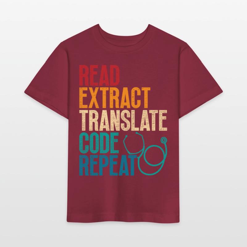 Coding Specialist Medical Encoder Stanley/Stella MINI CREATOR Kids’ T-Shirt