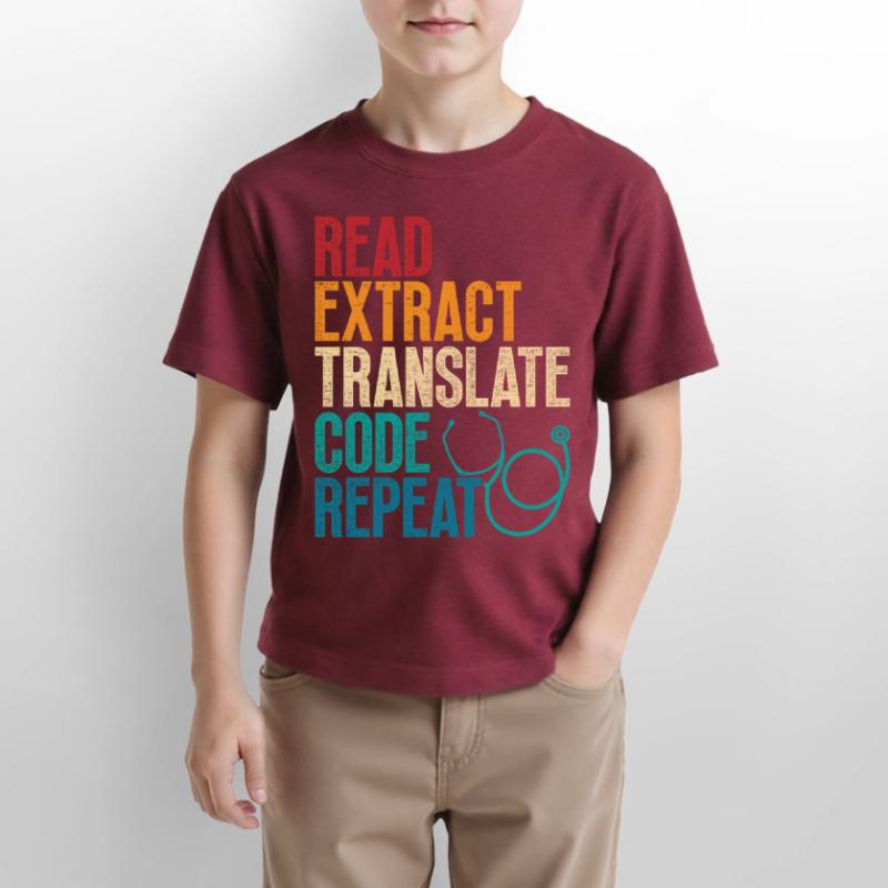 Coding Specialist Medical Encoder Stanley/Stella MINI CREATOR Kids’ T-Shirt