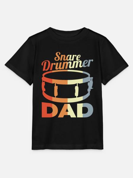 Trommler Papa - Stanley/Stella Kinder T-Shirt MINI CREATOR - Schwarz